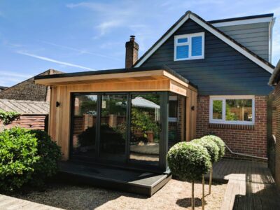 Modular Group Extensions